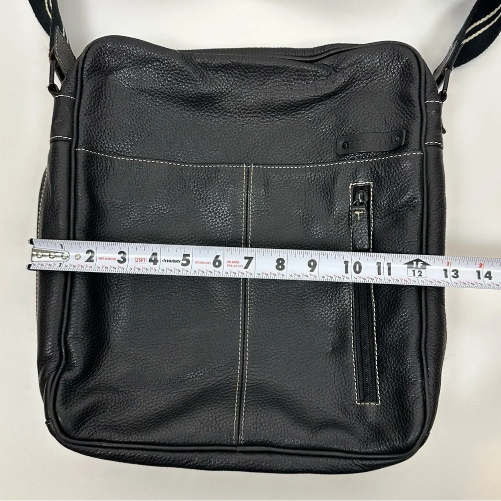 StorkSak London Leather Diaper Bag Unisex
